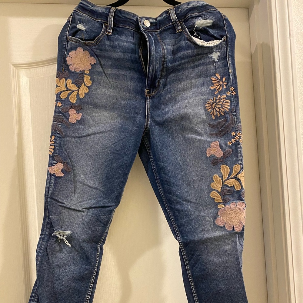 American Eagle super hi-rise jegging
